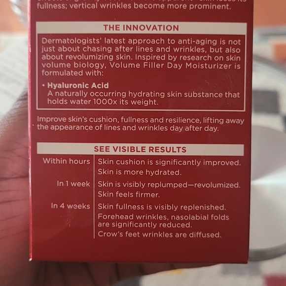 L'Oreal Revitalift Volume Filler Day Cream Moisturizer w/ Hyaluronic Acid 1.7 oz - Picture 6 of 6